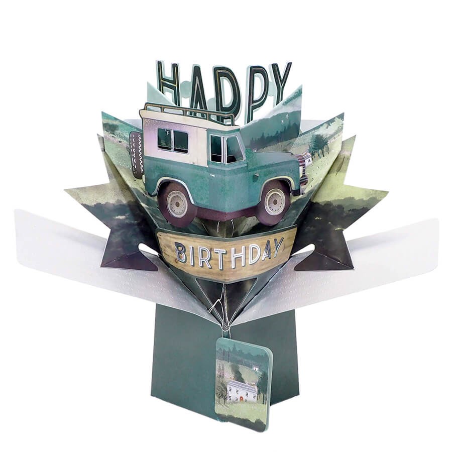 市販 セカンドネイチャー ポップアップカード バースデー ランドローバー POP175 誕生日 車 3D メッセージカード イベント おしゃれ  かわいい 海外 季節行事 絵葉書 グリーティングカード 記念日 ギフト 買い回り 買いまわり ポイント消化 www.tonna.com