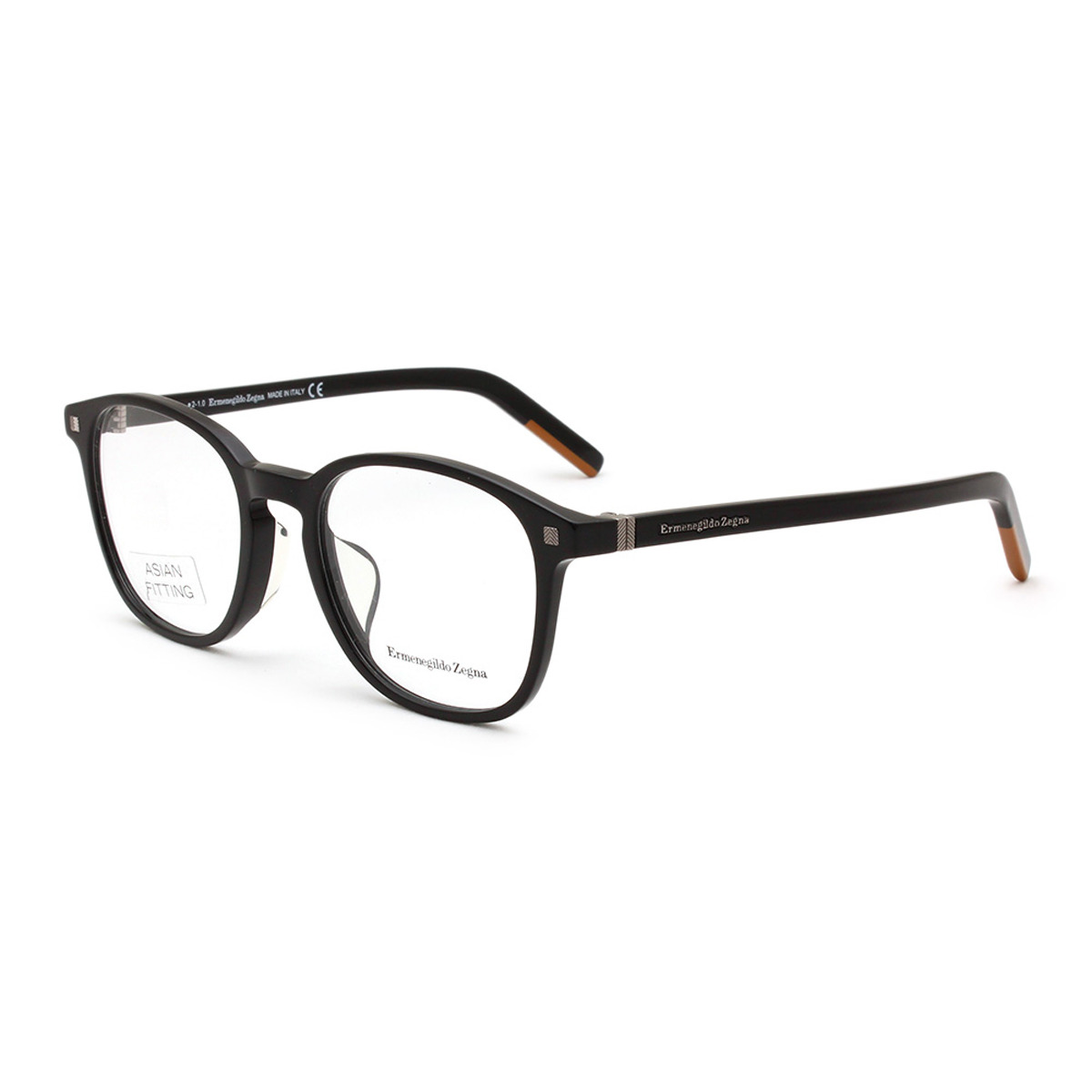 ゼニア ZEGNA エルメネジルド・ゼニア 眼鏡 メガネ 屋台骨のみ アジアン相応う EZ5186-F/V 001 54 アイウェア ウェリントン メンズ レディース ユニ一発やる 黒いこと 眼鏡・サングラス-眼鏡
