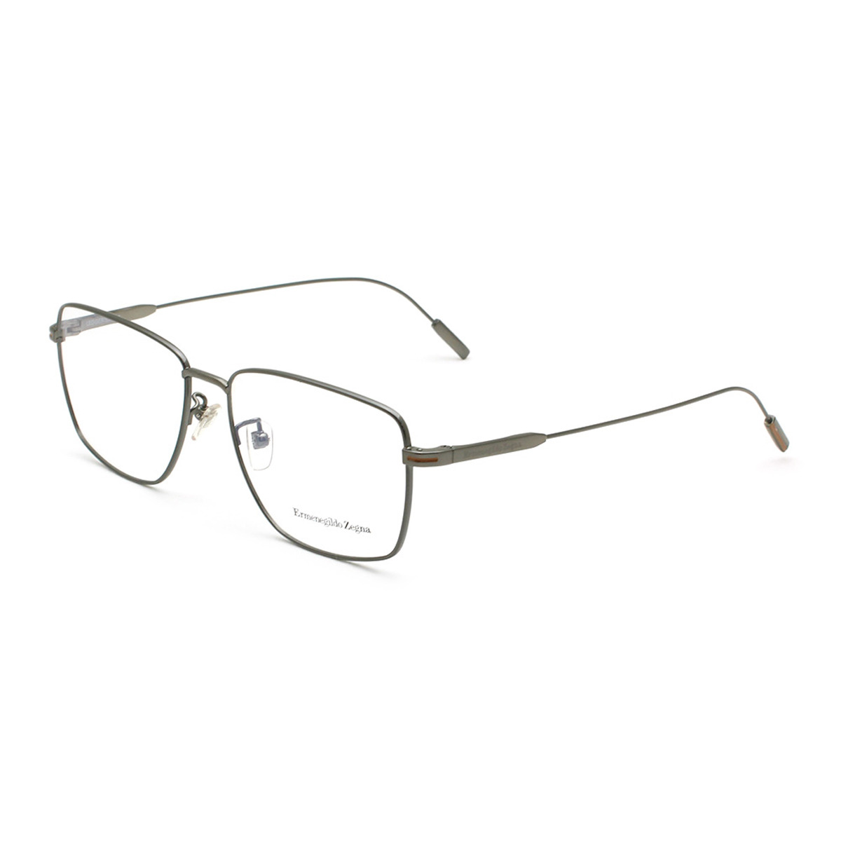 ゼニア ZEGNA エルメネジルド・ゼニア メガネ 眼鏡 フレームのみ EZ5223-D/V 014 56 LEGGERISSIMO ウェリントン メンズ レディース ユニセックス ガンメタル