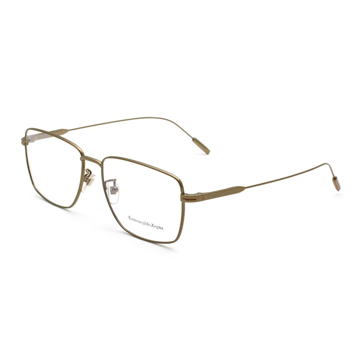 ゼニア ZEGNA エルメネジルド・ゼニア メガネ 眼鏡 フレームのみ EZ5223-D/V 028 56 LEGGERISSIMO ウェリントン メンズ レディース ユニセックス ブロンズ｜Salada Bowl-おしゃれブランド通販