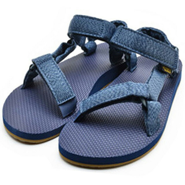 teva navy blue flip flops