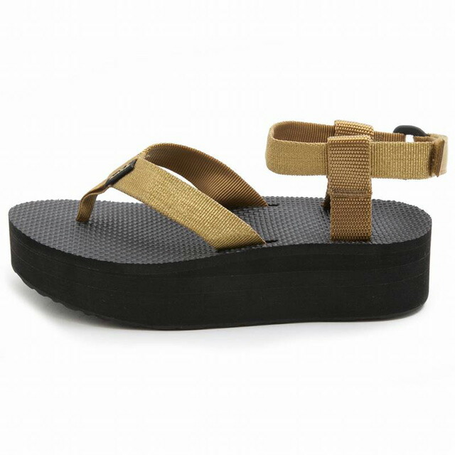 Salada Bowl | Rakuten Global Market: Teva TEVA FLATFORM SANDAL Teva Sandals tongs outdoor GOLD 