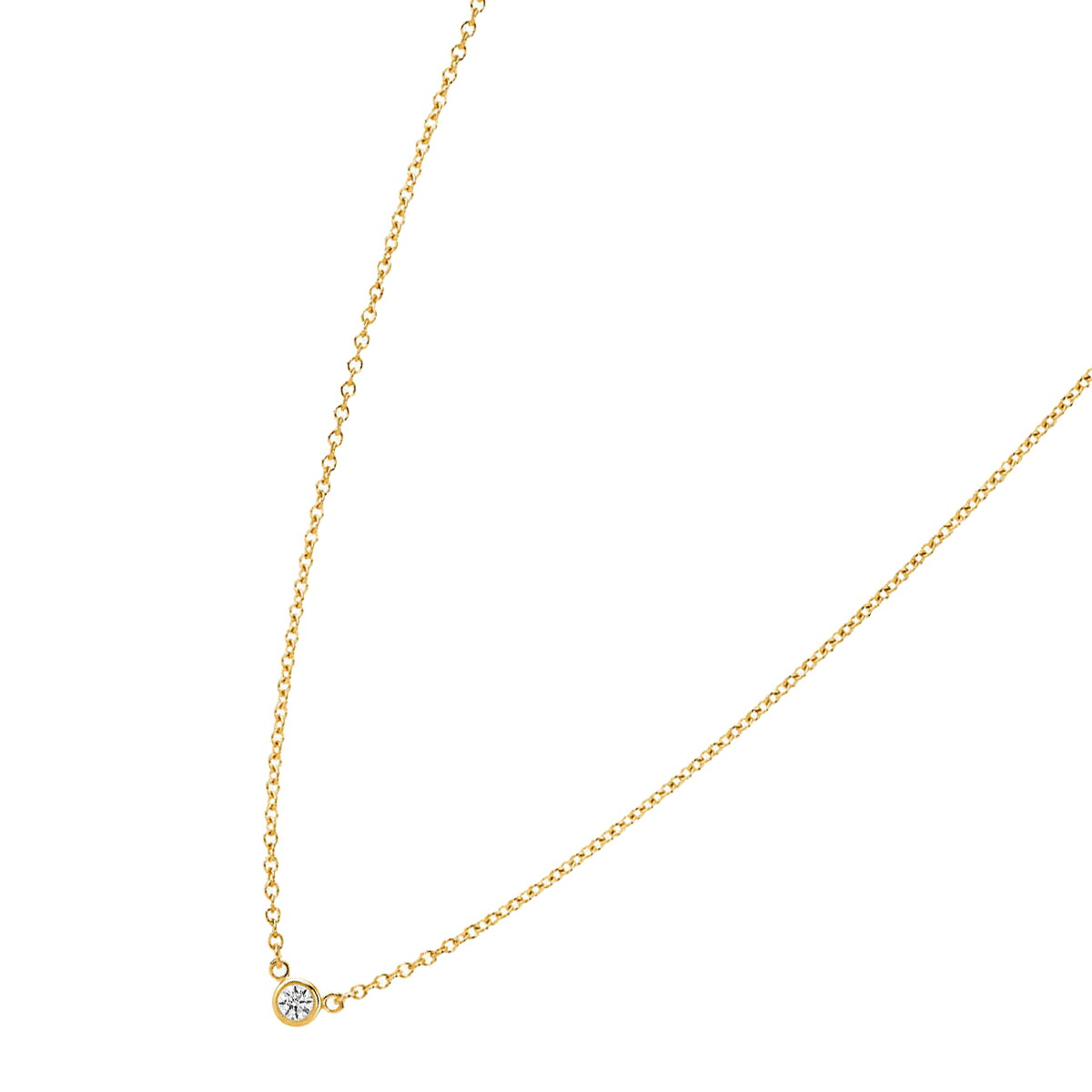 楽天市場】ティファニー ネックレス 一粒ダイヤ TIFFANY&CO