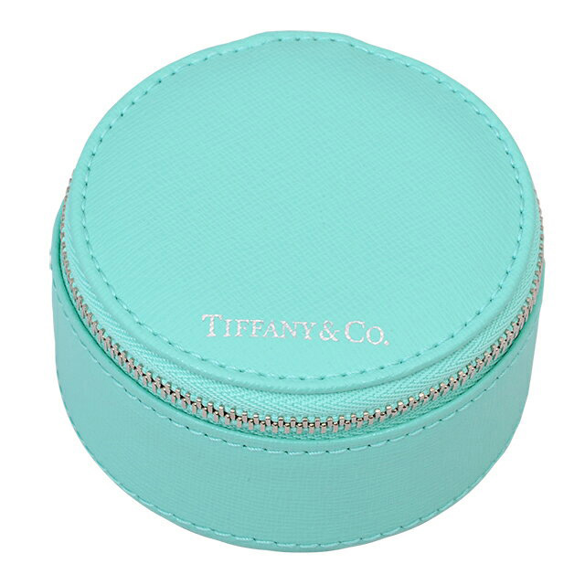 ティファニー TIFFANY＆CO. 37080985 ジップジュエリーケース ブルー ジュエリーボックス かわいい ジュエリーケース 携帯用 トラベル 持ち運び コンパクト プレゼント クリスマス