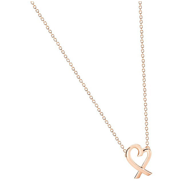 ティファニー TIFFANY&CO. 34614598 パロマ・ピカソ ラビング ハート ペンダント スモール 16in 18KRG ネックレス 新品 ゴールド ハート ラビングハート k18 レディース 新作 母の日プレゼント クリスマス|Salada Bowl-おしゃれブランド通販
