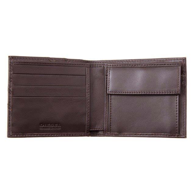 Salada Bowl Folio Wallet Coffee Bean Dark Brown With The Diesel