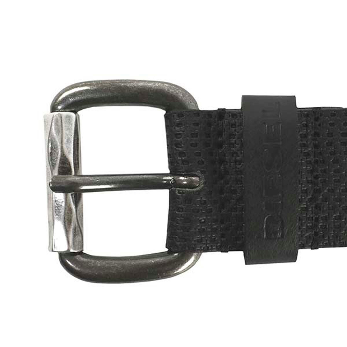 ディスカウント ディーゼル Diesel ベルト メンズ X056 Pr505 T8013 B Rolly Belt 型押し バックル レザーベルト 革ベルト 85 90 95 Black ブラック Batesmartin Com
