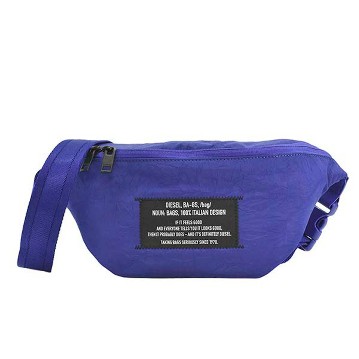 ディーゼル バッグ DIESEL ベルトバッグ X07276 P3424 T6050 F-SUSE BELT DZ BELT BAG 斜めがけバッグ ショルダーバッグ ボディバッグ SURF BLUE ブルー系