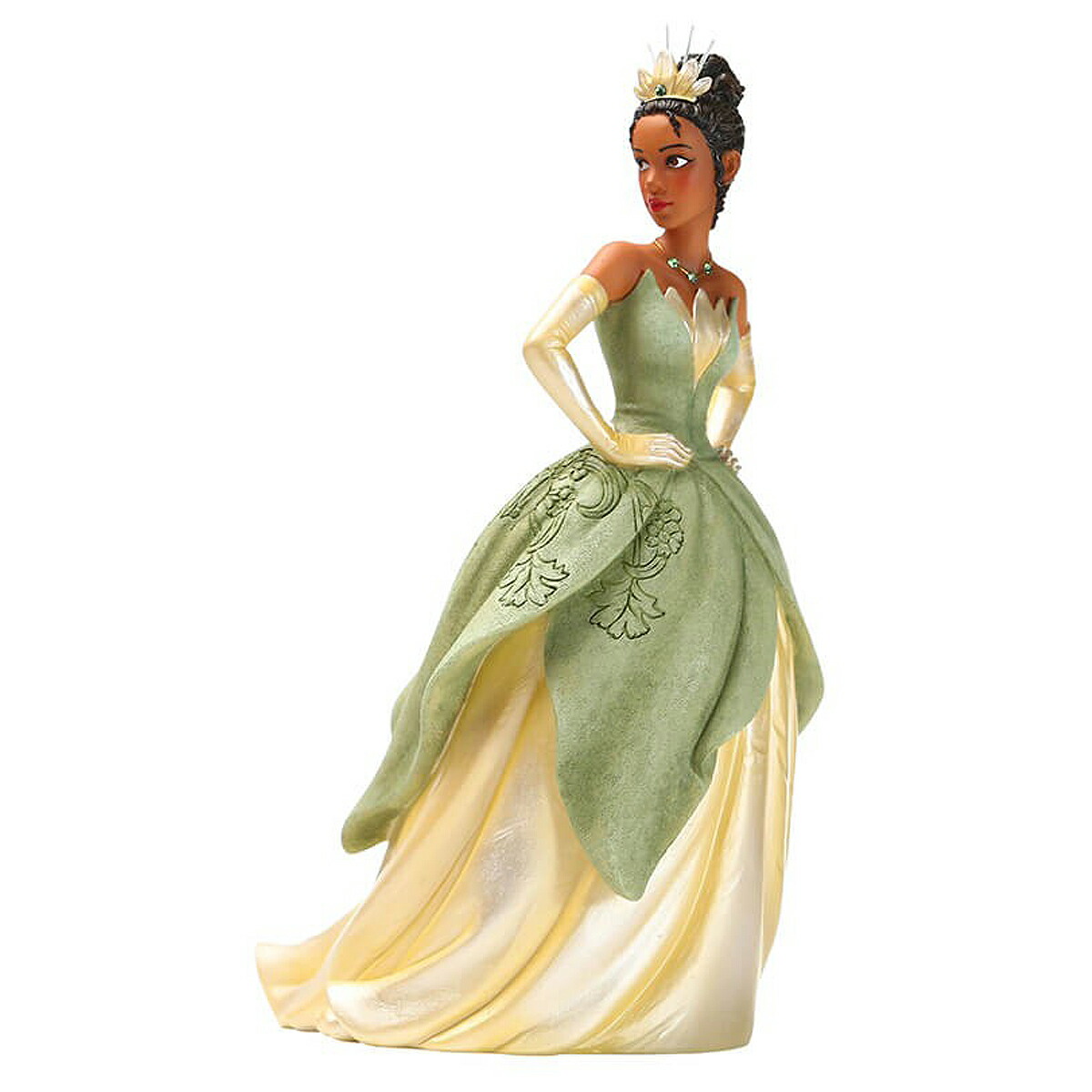 エネスコ Enesco ディズニーショーケース Disney Showcase クチュールデフォース ティアナ プリンセスと魔法のキス 置物 フィギュア Giosenglish Com