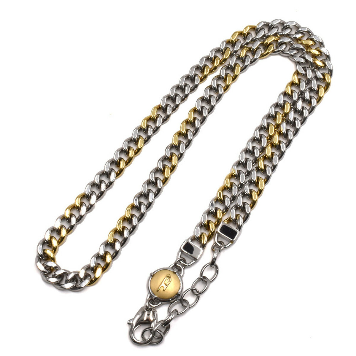 ✨️未使用 DIESEL チェーン ネックレス ペンダント 箱付き ゴールド ディーゼル DIESEL ネックレス ペンダント アクセサリー