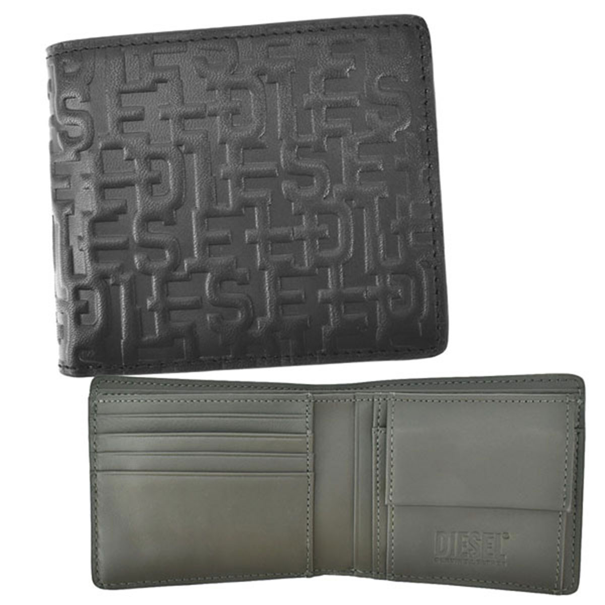 楽天市場】DIESEL ディーゼル 二つ折り財布 BI-FOLD COIN S