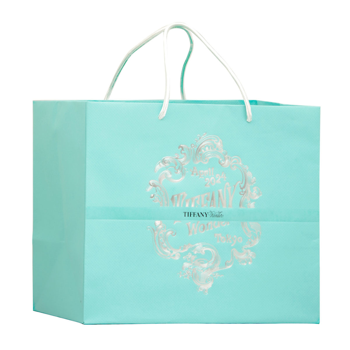 現行品　美品ティファニーショッパー紙袋（25x20x10cm)  30枚セット ティファニー TIFFANY&CO ショップ袋 ショッパー Mサイズ 1枚 A