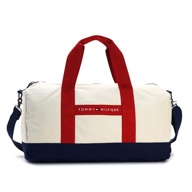 tommy hilfiger bags red and white