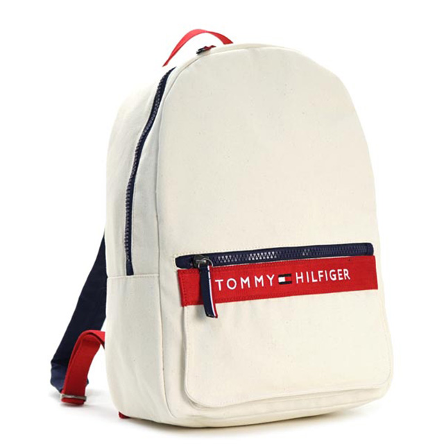 tommy hilfiger white backpack