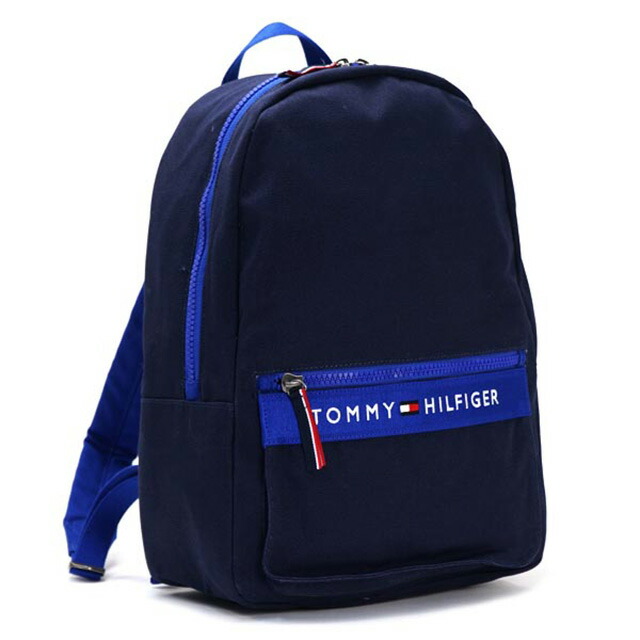 楽天市場 トミー トミーヒルフィガー Tommy Hilfiger リュック メンズ バックパック コバルトブルー ネイビー リュックサック ブランド バレンタイン B4 キャンバス 通学 通勤 誕生日 クリスマス プレゼント 男性 彼氏 高校生 中学生 大学生 Salada Bowl おしゃれ