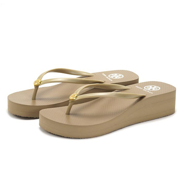 tory burch flip flops wedge