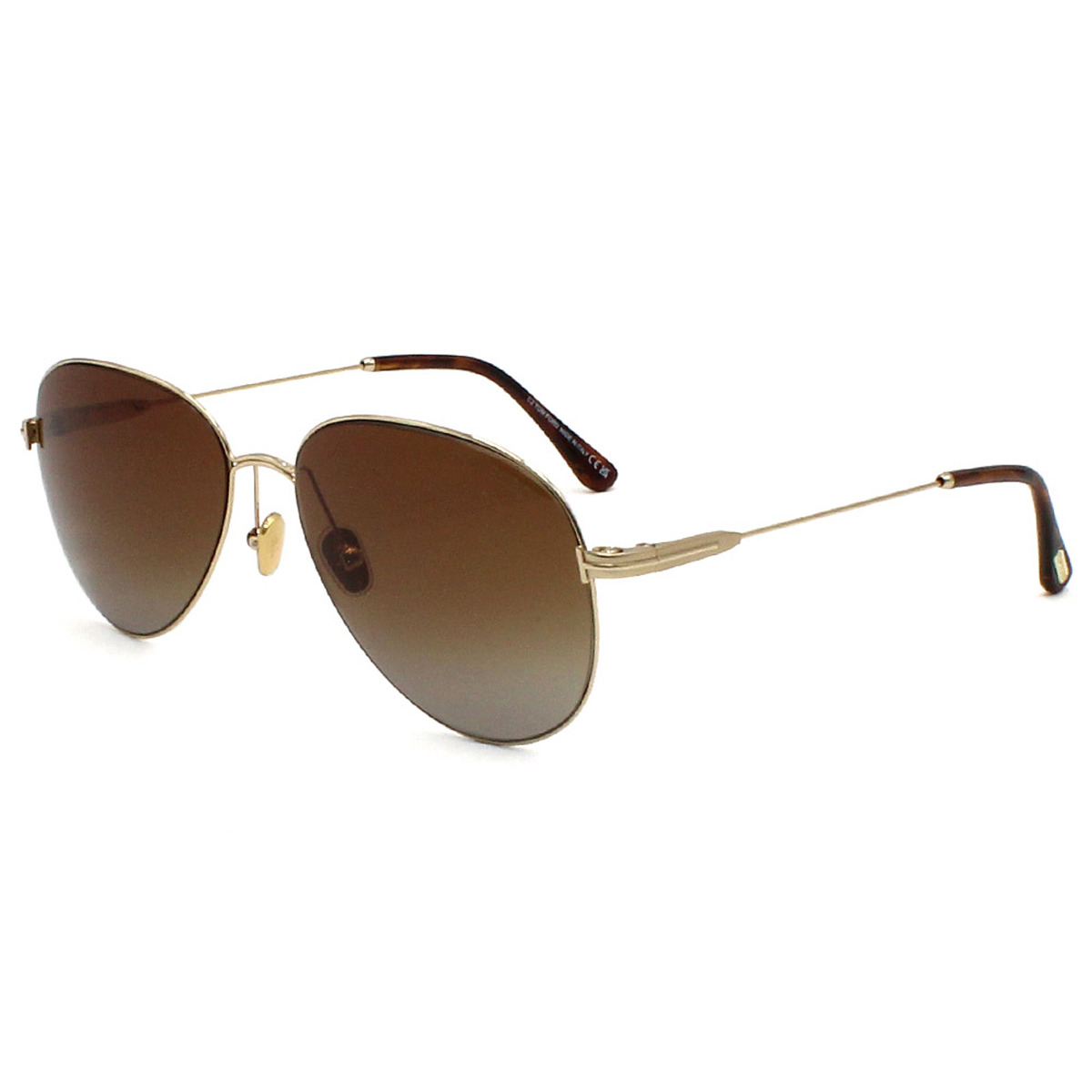 トムフォード TOM FORD サングラス FT0993/S 32F 59 アジアンフィット メンズ レディース ゴールド+ブラウングラデーショングレー|Salada Bowl-おしゃれブランド通販