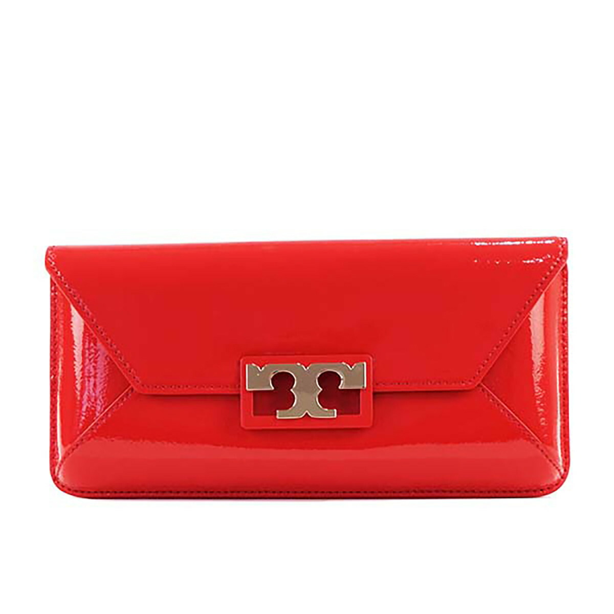 トリーバーチ Tory Burch 御徒面子 クラッチペダル御徒面子 クラッチペダル 36854 642 GIGI CLUTCH CHERRY APPLE 赤いこと系