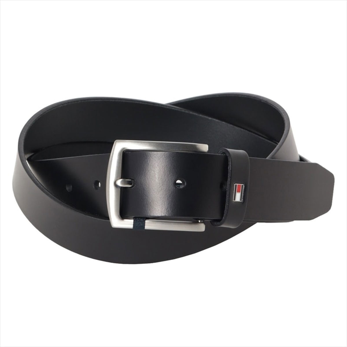 トミーヒルフィガー TOMMY HILFIGER ベルト レザーベルト AM0AM08360990 105 メンズ ブラック カジュアル ビジネス 本革 レザー