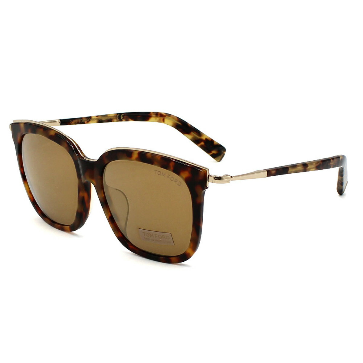 トムジェラルド・r・フォード TOM FORD 黒眼鏡 アジアン相応う アイウェア ウェリントン FT0483-D/S 55G 56 TF483-D メンズ レディース ユニ一発やる ハバナ+赤銅色