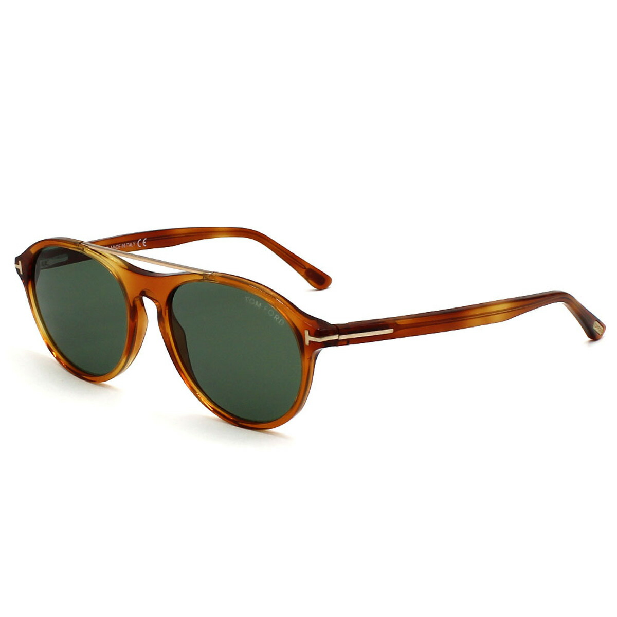 トムフォード TOM FORD サングラス アイウェア グローバルフィット FT0556 S 53N 53 ウェリントン型 メンズ レディース ユニセックス ブラウン+グレー