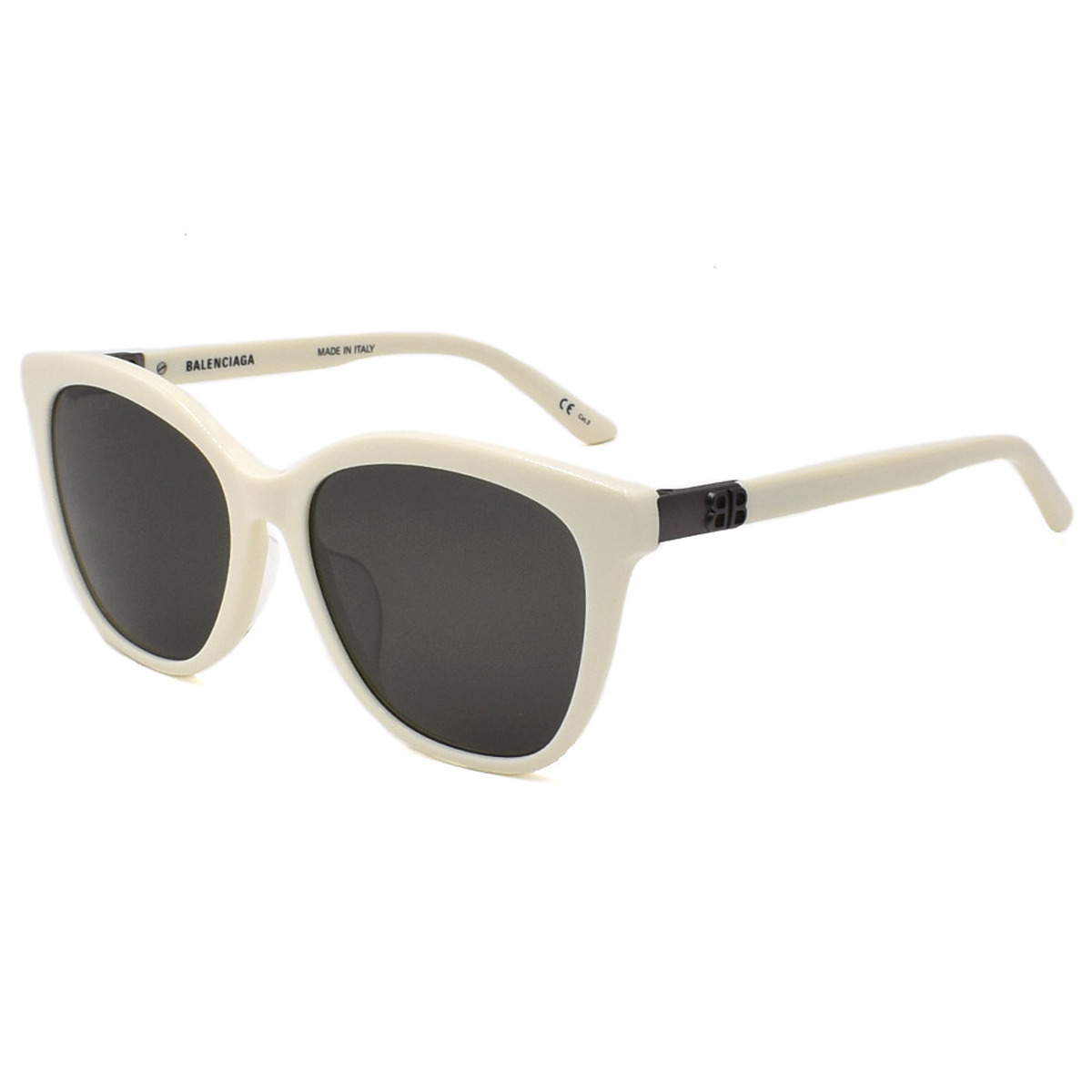 国内正規品 バレンシアガ BB0103SA 006 サングラス グレー ホワイト BALENCIAGA（バレンシアガ） サングラス BALENCIAGA BB0103SA-006