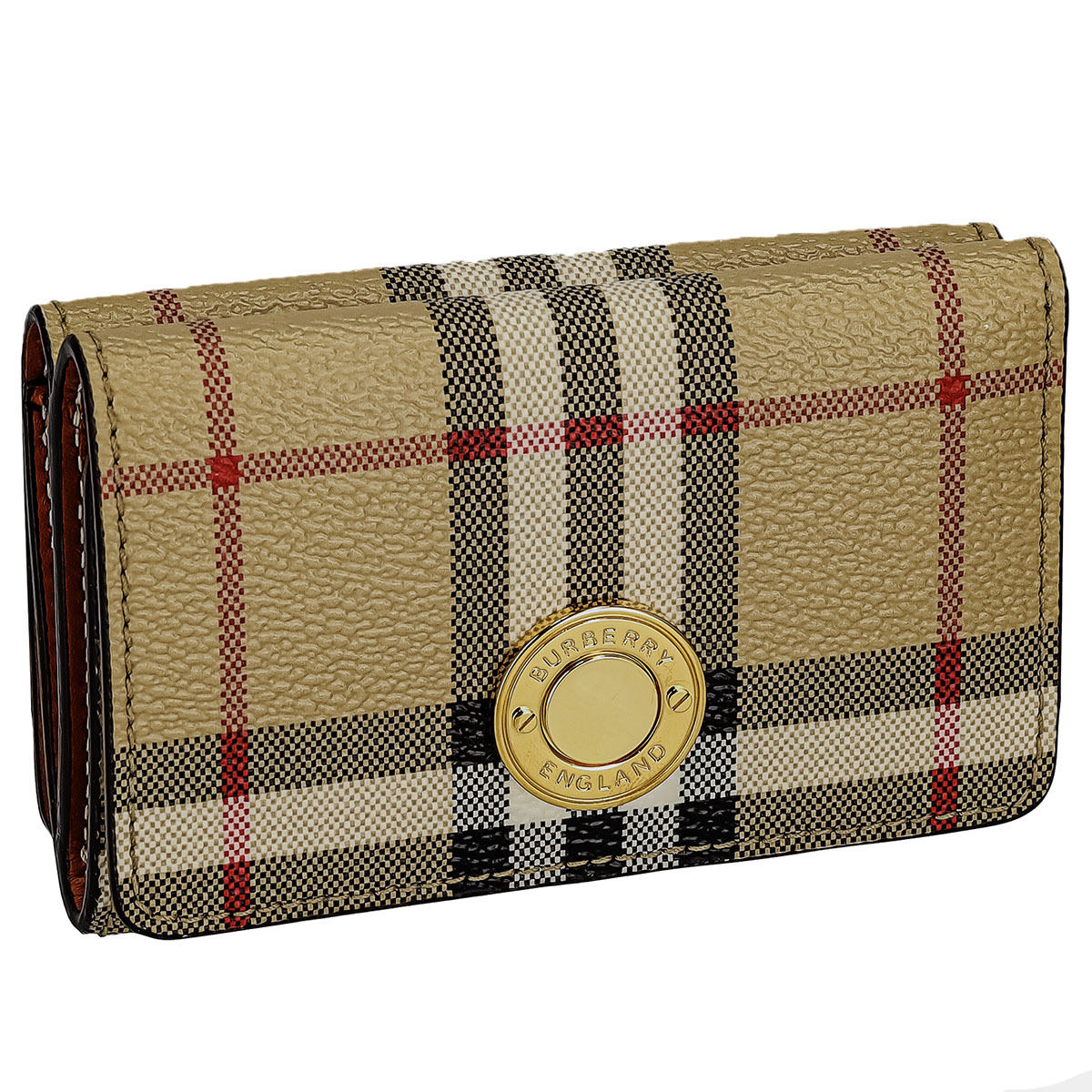 な*お様 現行✨️BURBERRY　アイコンストライプ　三つ折り財布　コンパクト BURBERRY 三つ折り財布 アイコンストライプ コンパクトウォレット