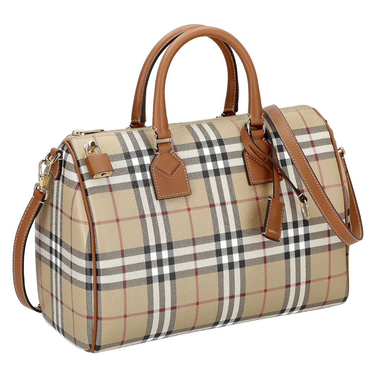 楽天市場】バーバリー BURBERRY ホーボーバッグ ミニ ペグ