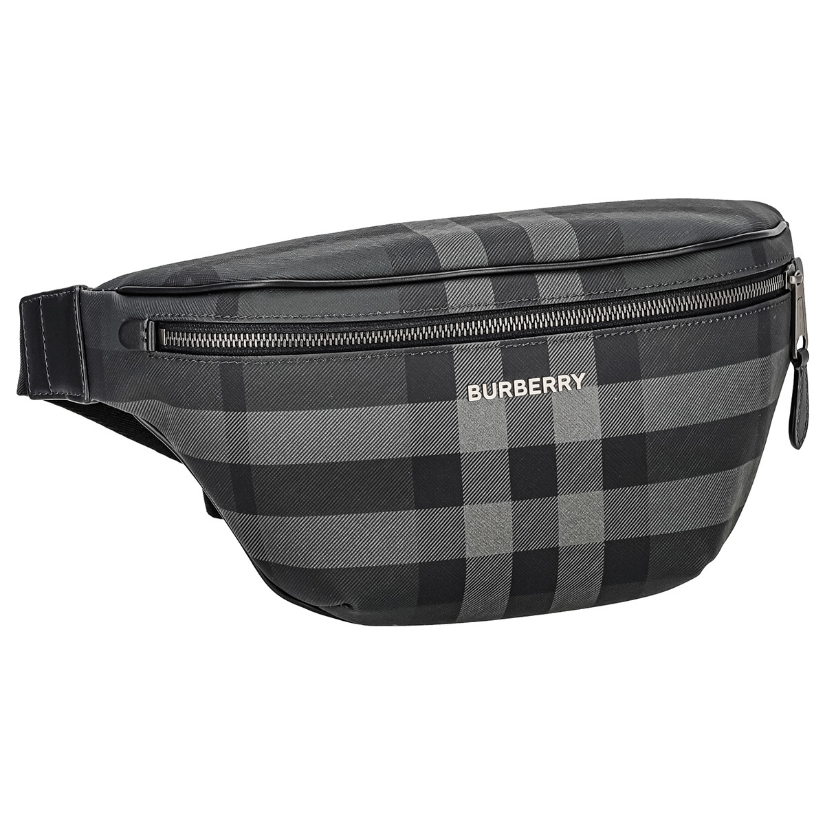 Burberryブラック ストライプ ボディバッグ BURBERRY BLACK LABEL ボディバッグ ブラック - メルカリ