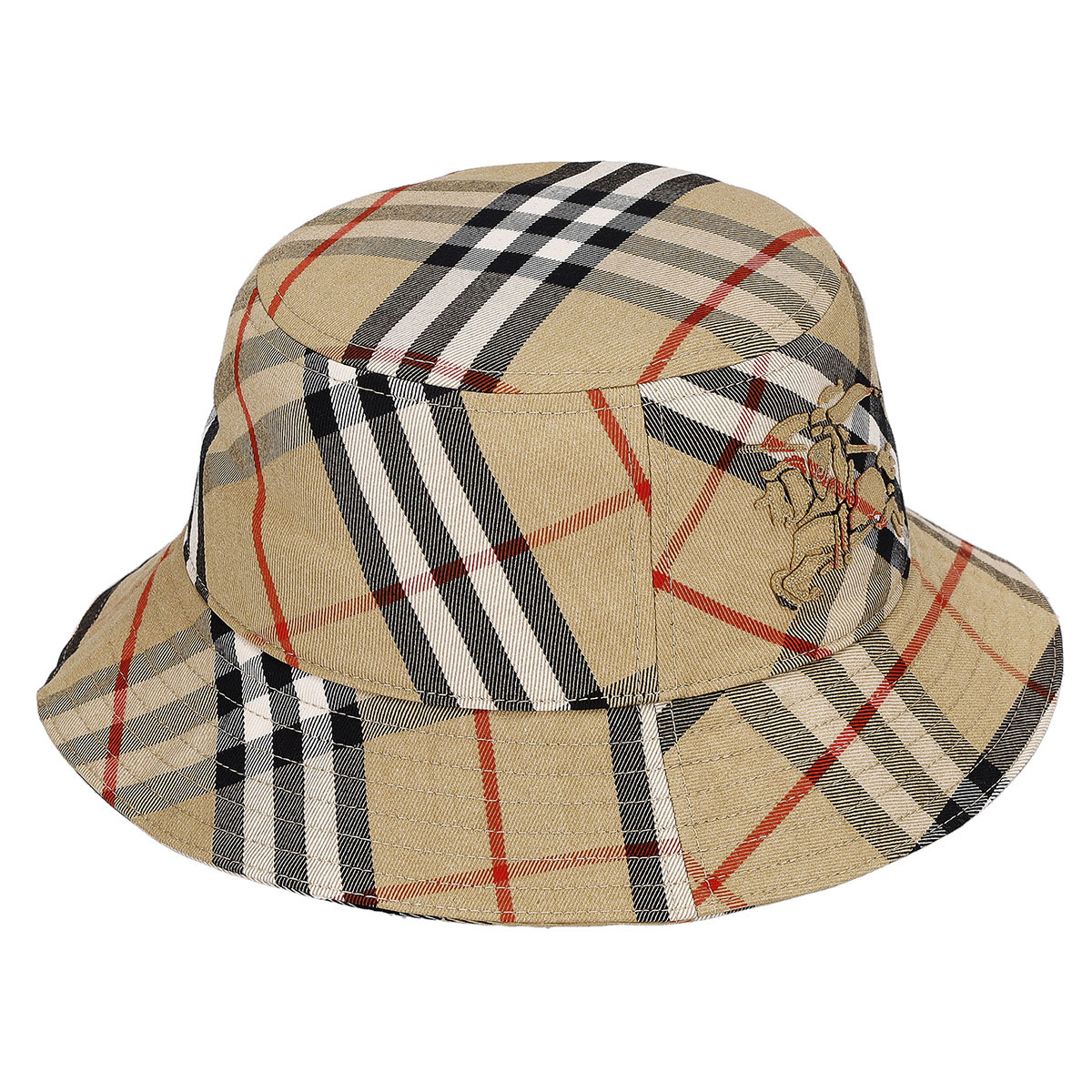 バーバリー　バケットハット バーバリー BURBERRY 帽子 ハット バケットハット ブラウン