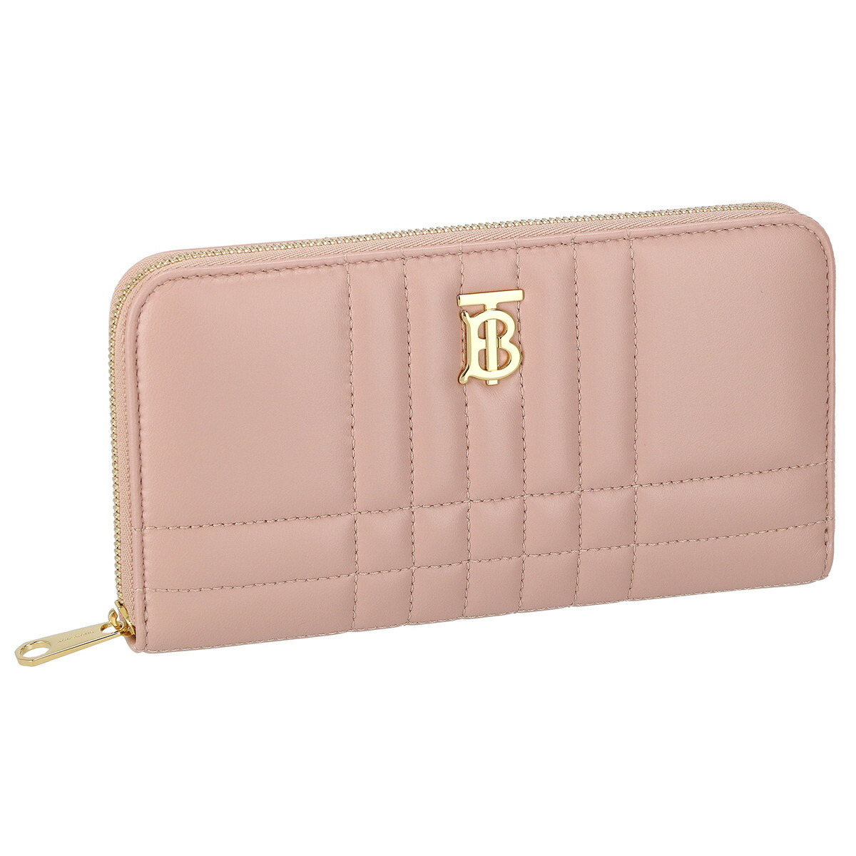 バーバリー BURBERRY 財布 長財布 ラウンドファスナー長財布 小銭入れ付き 8062698 A3661 レディース メンズ ユニセックス ピンク 本革 レザー