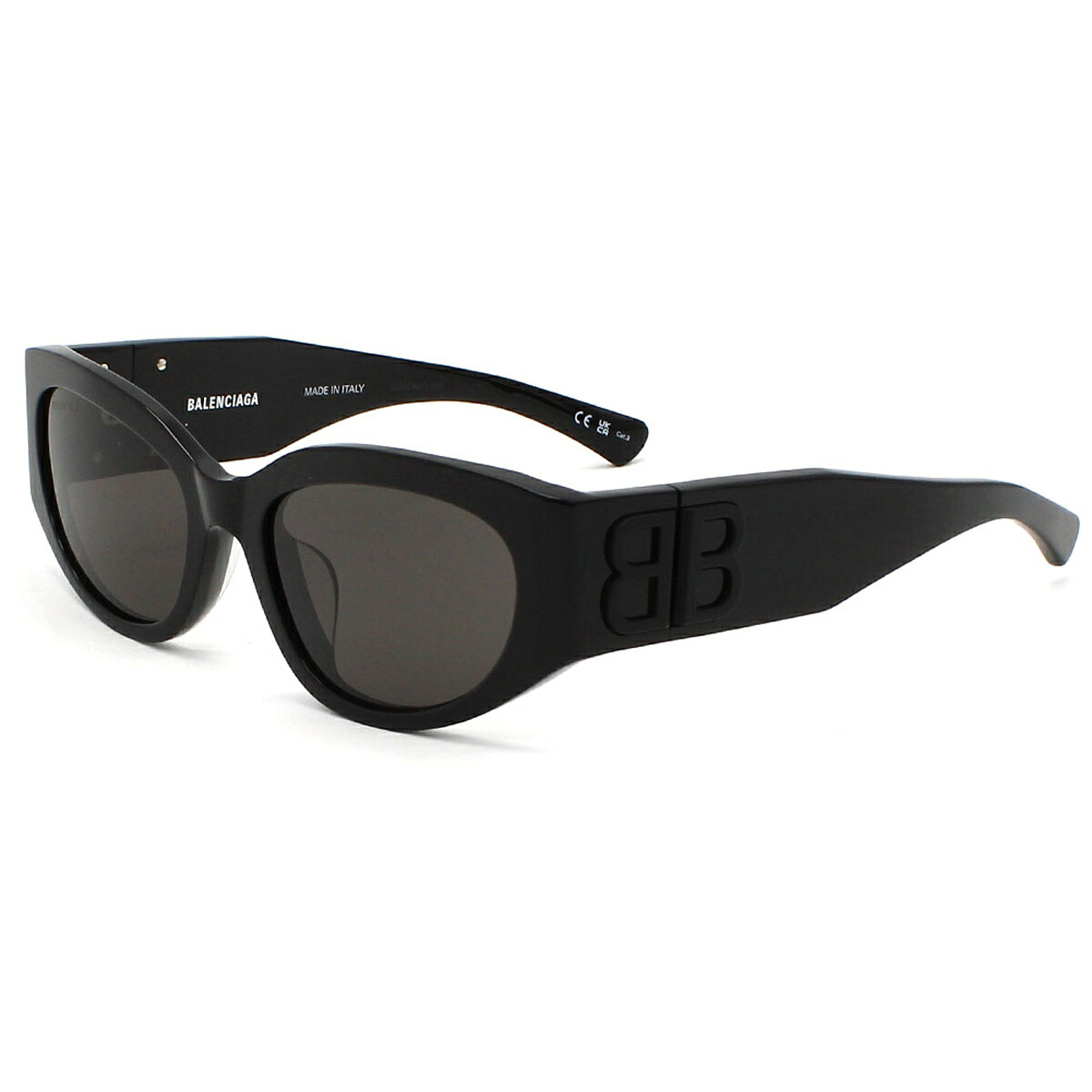 バレンシアガ BALENCIAGA 黒眼鏡 アジアン相応う アイウェア UV撥ねのける 稲荷 BB0324SK-001 メンズ レディース ユニ一発やる 黒いこと+薄墨色 国内定め事品