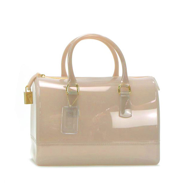 Furla Candy Satchel Bag Bags Handbags Vinyl Vanilla White New Brand Women S Unused Genuine Fs2gm