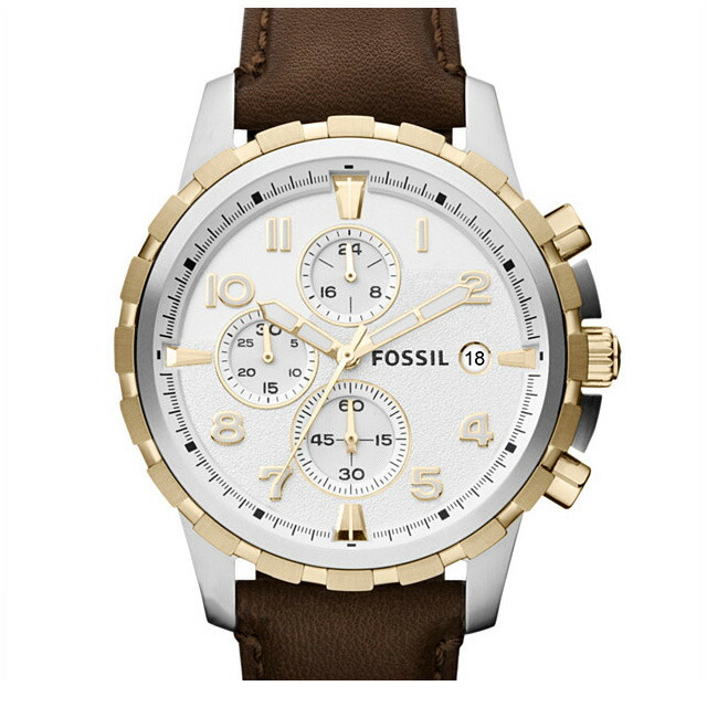 楽天市場 フォッシル 時計 メンズ フォッシル フォッシル 腕時計 Fossil 人気 Dean Chronograph Leather Watch Salada Bowl おしゃれブランド通販
