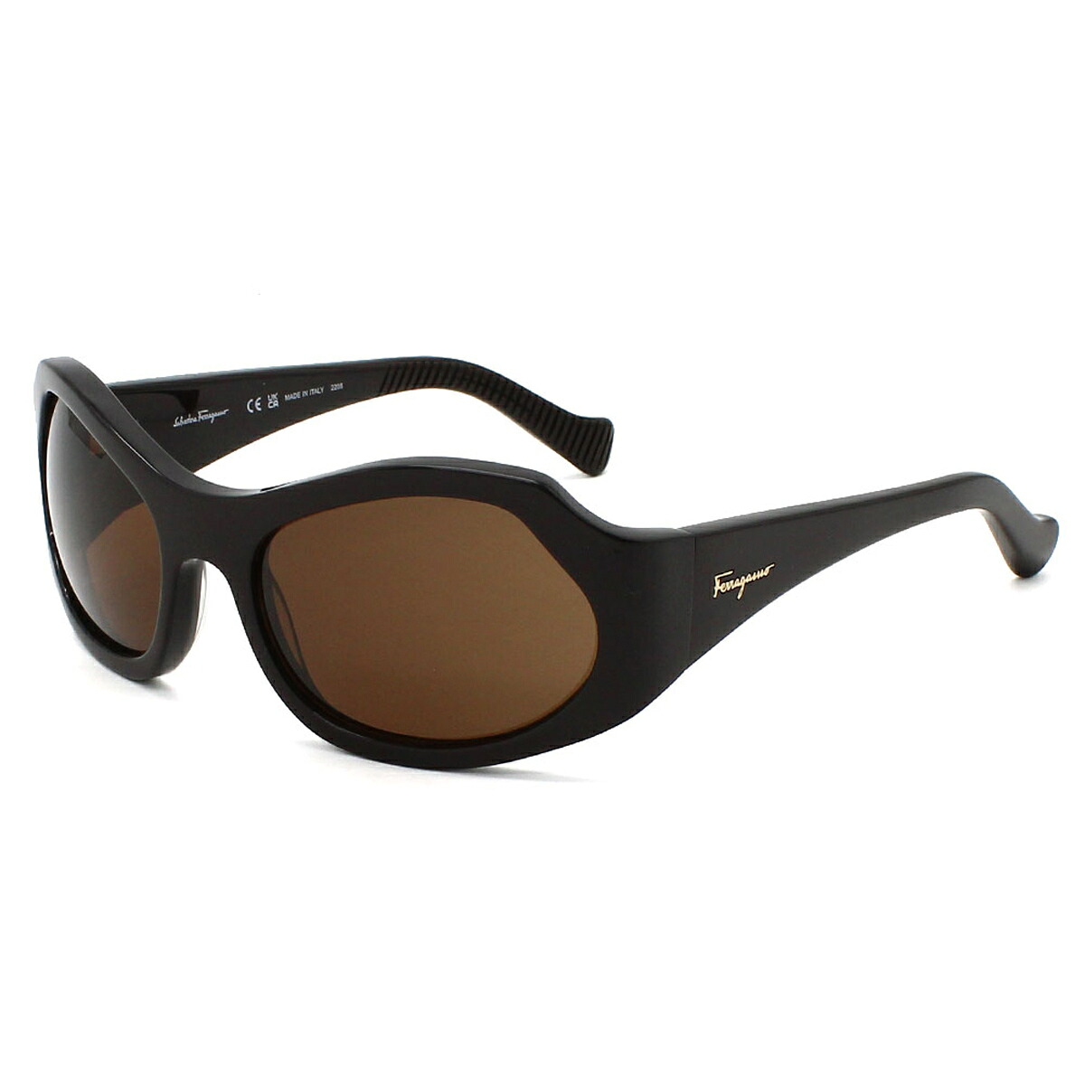 サルヴァトーレ フェラガモ Salvatore Ferragamo 黒眼鏡 UVとり捨てる 世界的填まる アイウェア オーバル 空想科学小説1078S-210 レディース 赤銅色 国内置き目品