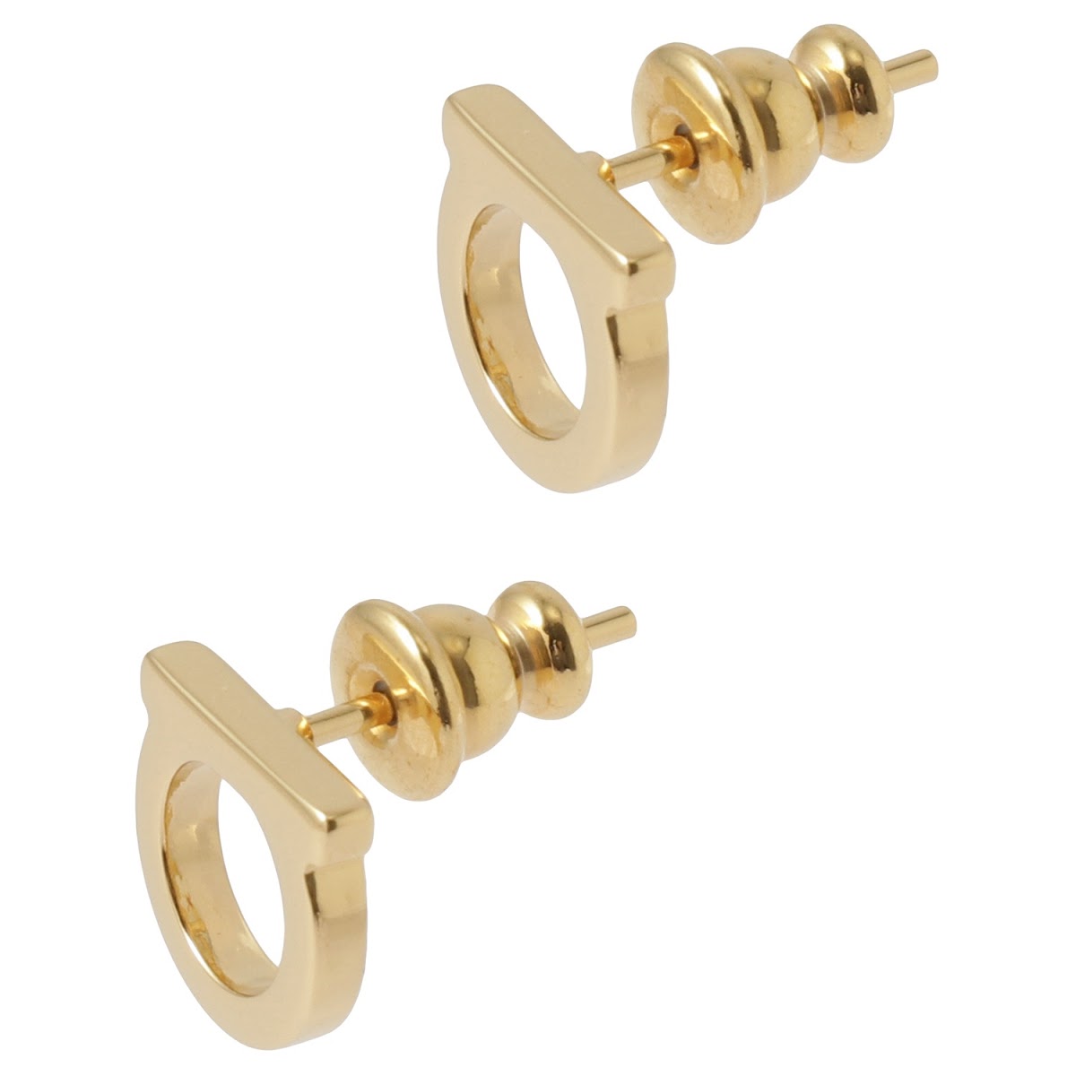 サルバトーレ フェラガモ Salvatore Ferragamo ピアス 7601 Gancini Earrings Stud Ganc Fq ガンチーニ スタッドピアス イヤリング Orogioveluc ゴールド 多様な