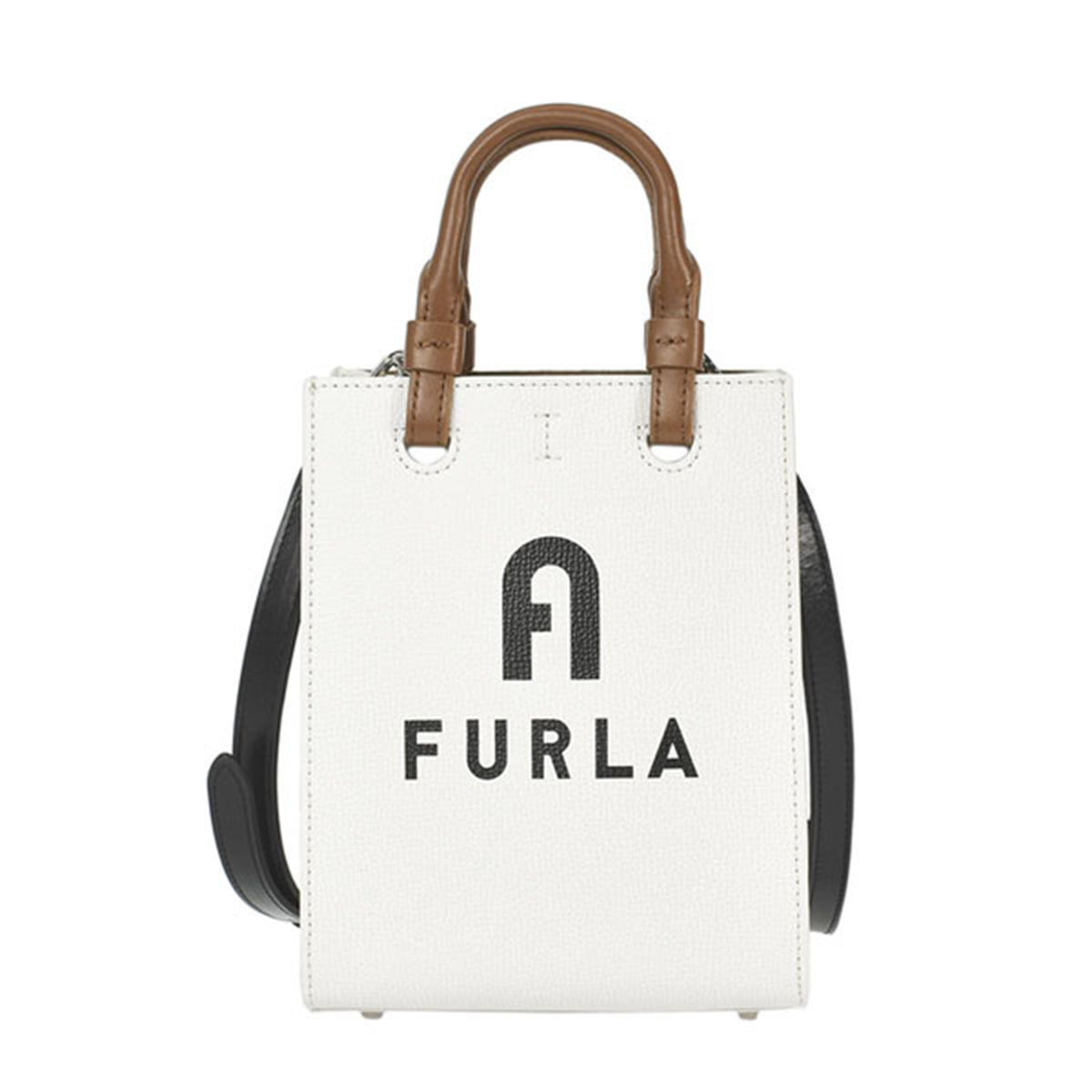 フルラ WB00725 トートバッグ ホワイト Furla ヴァーシティ スタイル 