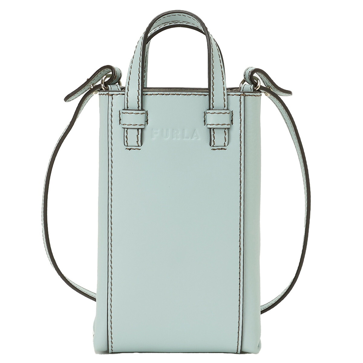 フルラ FURLA バッグ ミニバッグ ショルダーバッグ 斜め掛けバッグ ポシェット WE00289 BX0053 1859S bbfu00477l MIASTELLA MINI VERTICAL CROSSBODY ミアステラ MINTY ミントブルー系