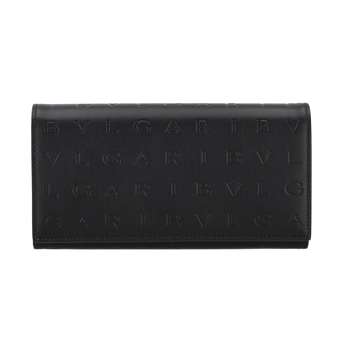 ブルガリ BVLGARI 財布 長財布 小銭入れ付き 291750 ブルガリロゴ ロングウォレット レディース ブラック