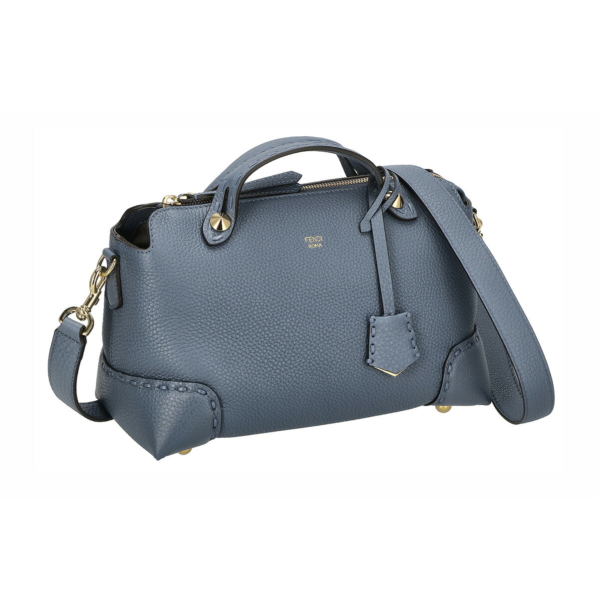 フェンディ FENDI バッグ 2WAY ハンドバッグ トートバッグ 手提げ ショルダーバッグ 肩掛けバッグ 8BL146-0ANT2 F199A バイザウェイ ミディアム レディース ブルー｜Salada Bowl-おしゃれブランド通販