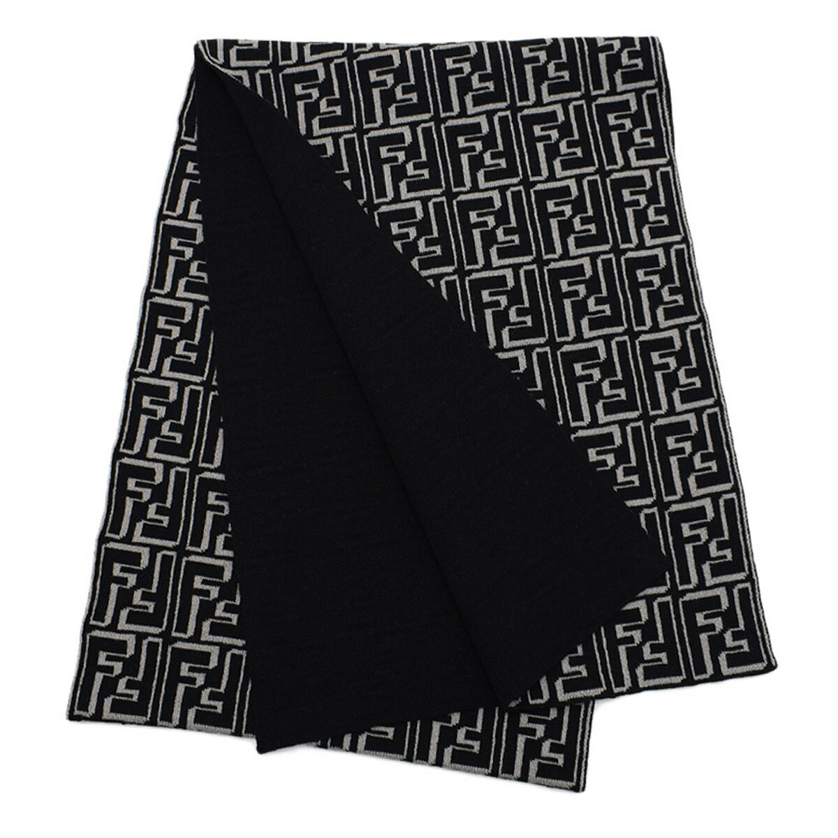 楽天市場】FENDI フェンディ マフラー FXS124 ALGS メンズ ウール FF柄