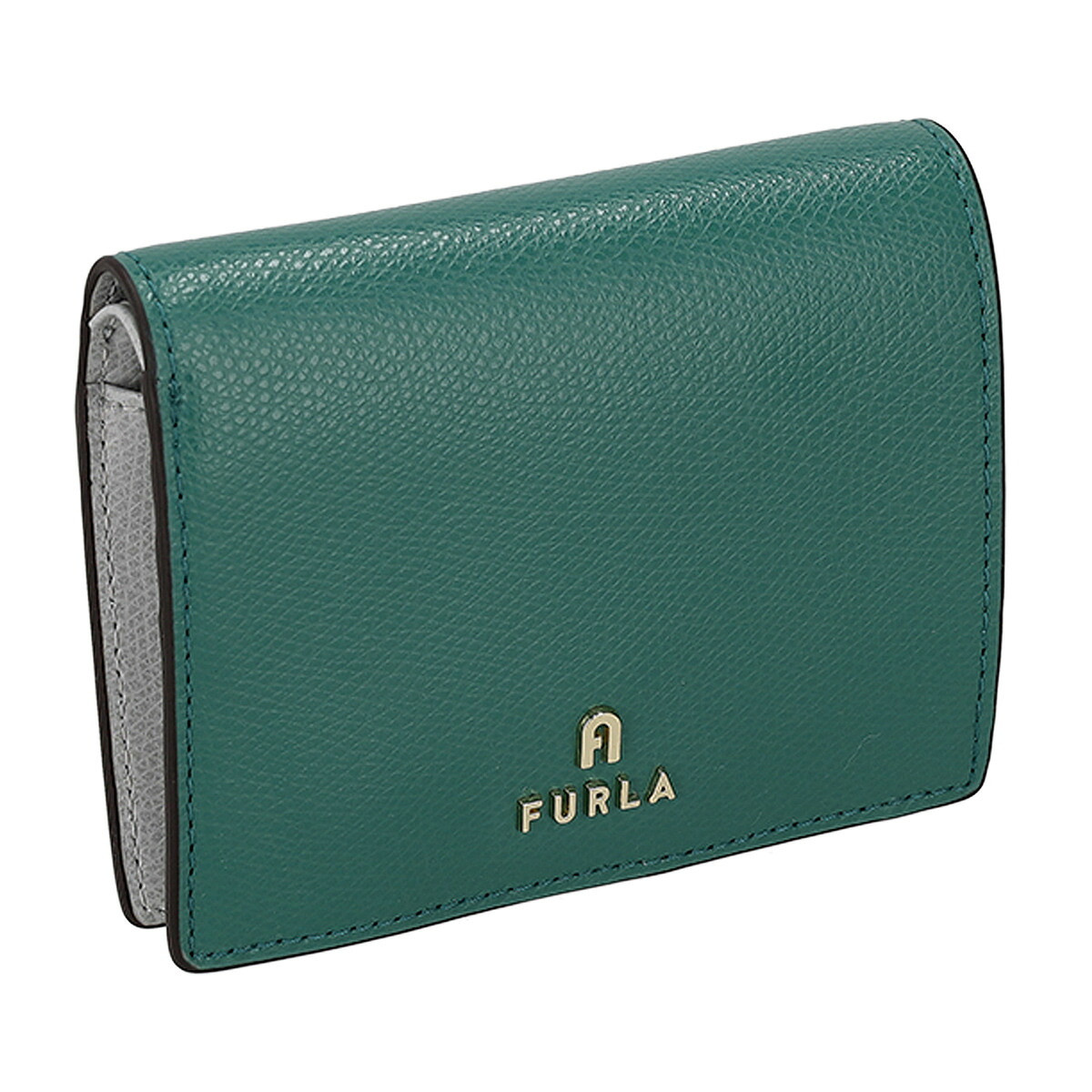 フルラ FURLA 財布 二つ折り財布 折りたたみ財布 小銭入れ付き WP00304-ARE000 4349S レディース グリーン+グレー 本革 レザー