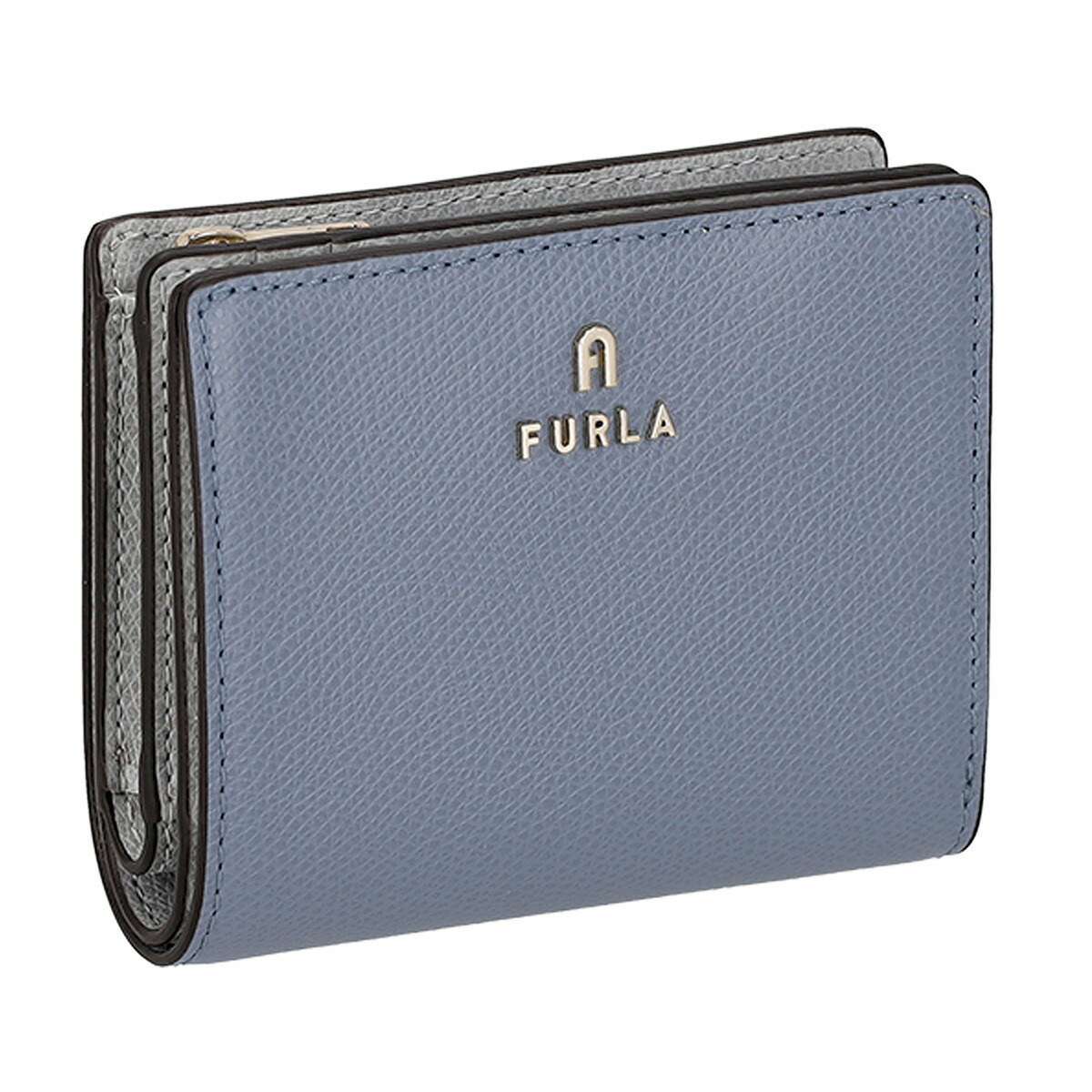 フルラ FURLA 財布 二つ折り財布 折りたたみ財布 小銭入れ付き WP00307-ARE000 4352S レディース ブルー+グレー 本革 レザー