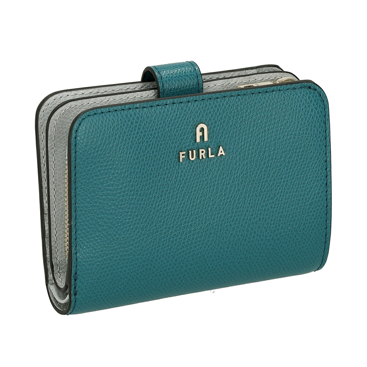 フルラ FURLA 財布 二つ折り財布 折りたたみ財布 小銭入れ付き WP00315-ARE000 4505S CAMELIA カメリア レディース グリーン+グレー 20,020円
