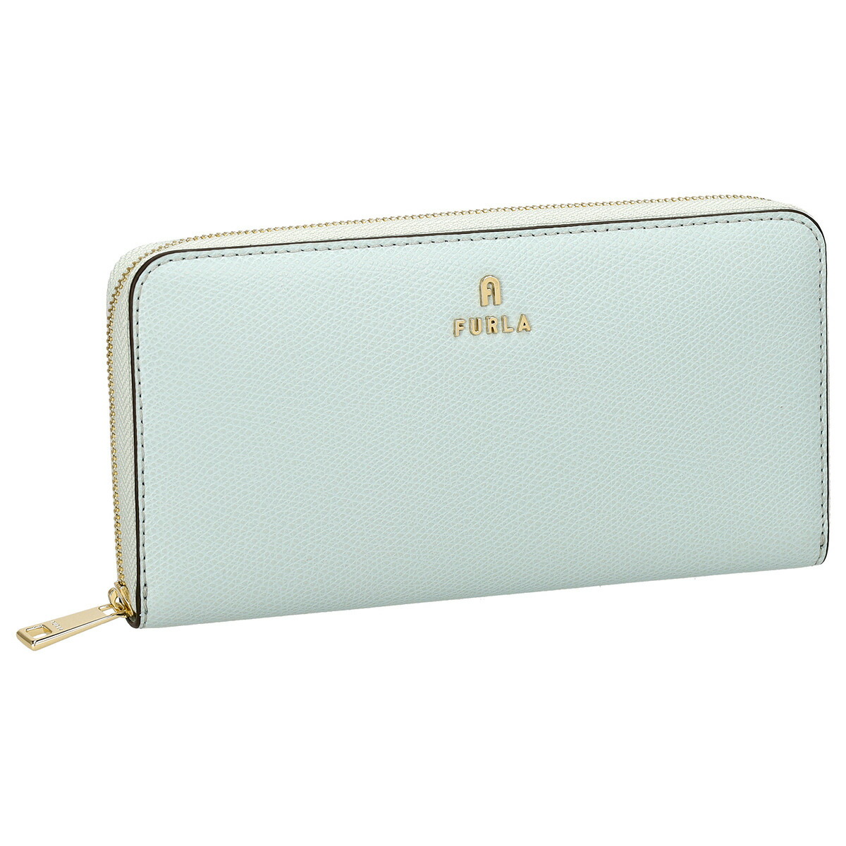 フルラ FURLA 財布 長財布 ラウンドファスナー長財布 小銭入れ付き WP00322-ARE000 AJ000 FURLA CAMELIA レディース ブルー 本革 レザー
