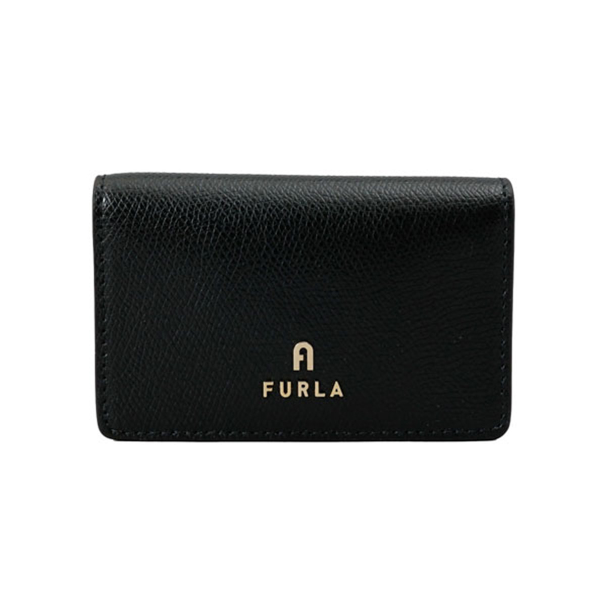 フルラ FURLA カードケース 名刺入れ WP00408 ARES O6000 FURLA CAMELIA BUSINESS CARD CASE カメリア NERO ブラック