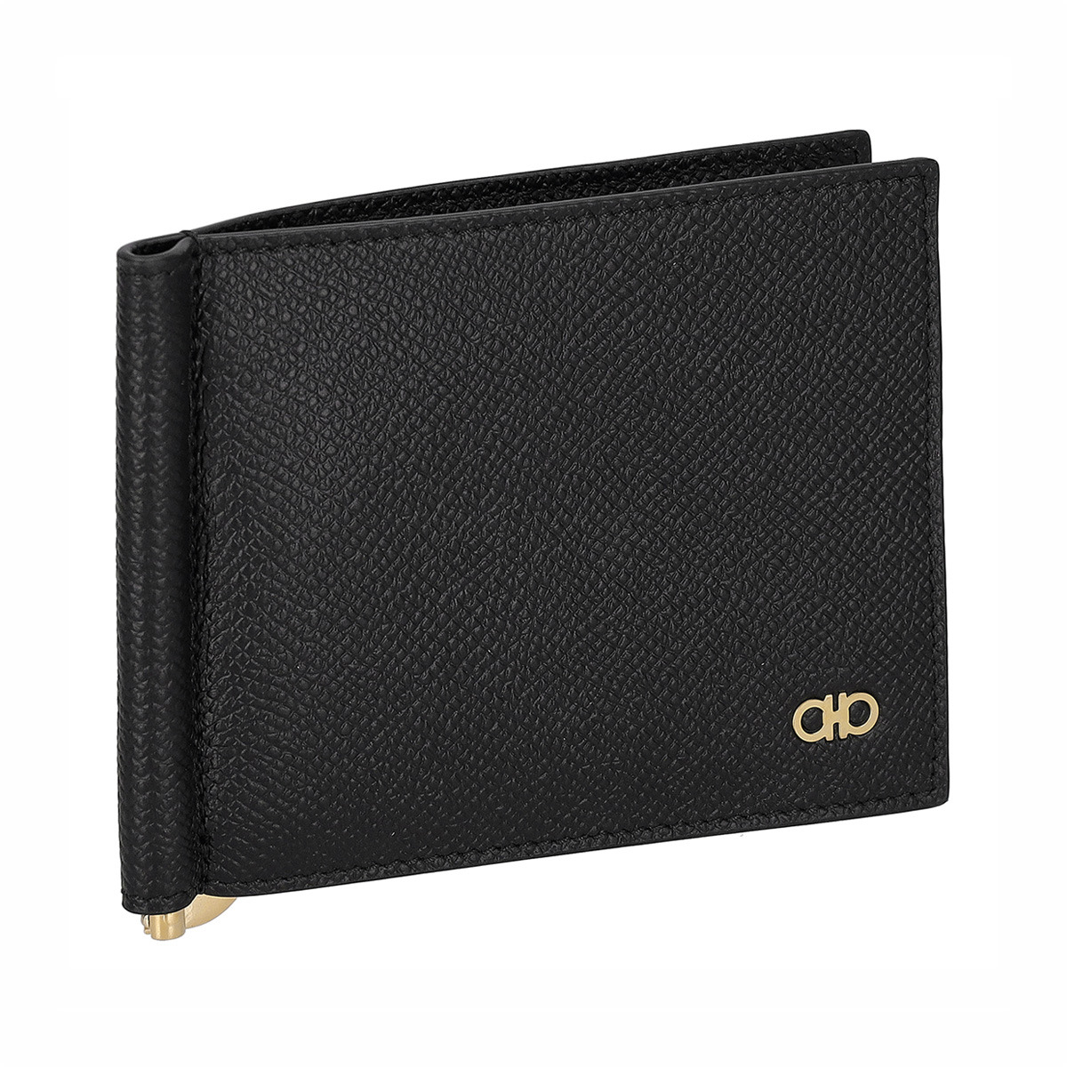 FERRAGAMO レザー マネークリップ ブラック 楽天市場】新作 フェラガモ/Salvatore Ferragamo 二つ折り