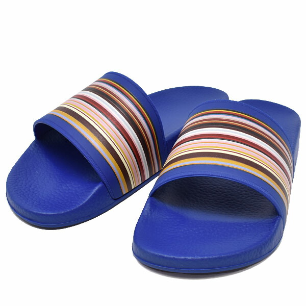 ポールスミス Paul Smith サンダル シャワーサンダル スライドサンダル M1S RUB07 ATPU BLUE MULTI ブルー
