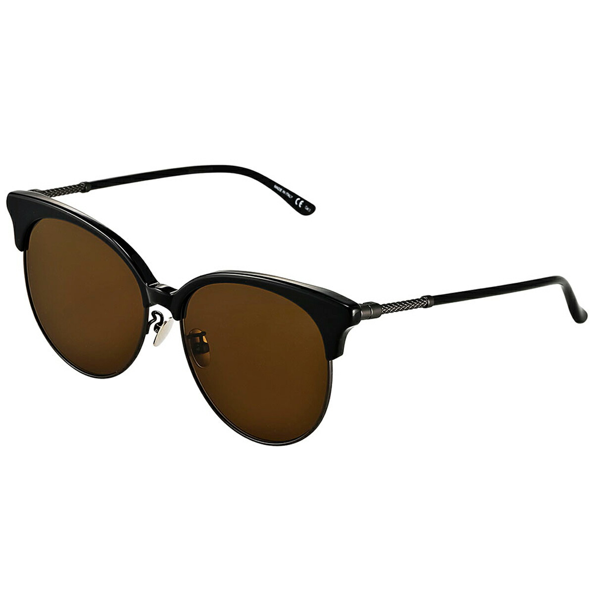 ボッテガヴェネタ BOTTEGA VENETA サングラス BV0133SA 001 ASI SUN LDY メンズ レディース ユニセックス ブラック ブラウン系