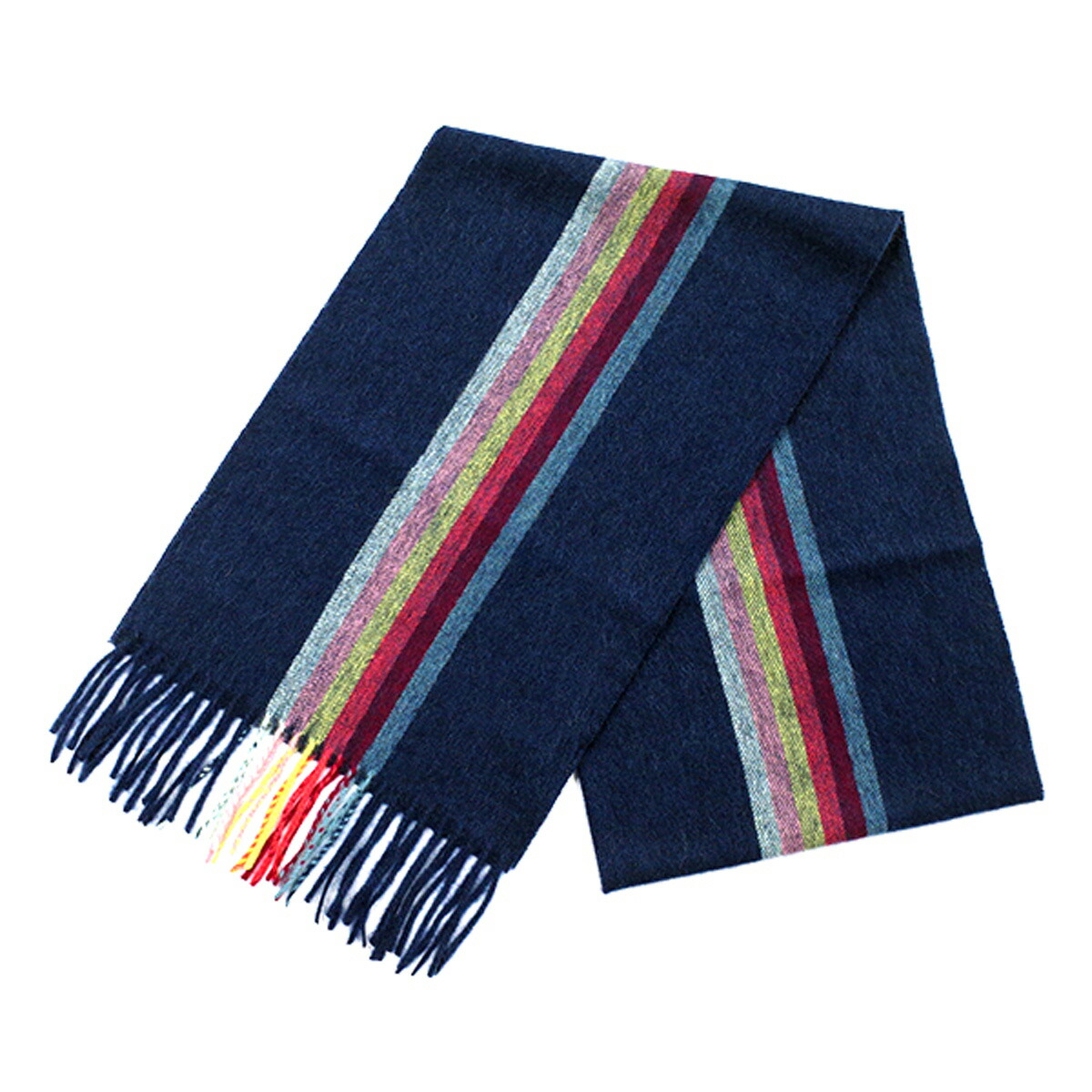 マフラー ブランド ネイビーバッグ 小物 ブランド雑貨 ポールスミス クリスマス Paul メンズマフラー ストール ギフト メンズ 誕生日プレゼント おしゃれ 防寒 クリスマス 誕生日 贈り物 プレゼント 巻物 秋冬 ギフト 羽織 カシミア カシミヤ ストライプ ポールスミス